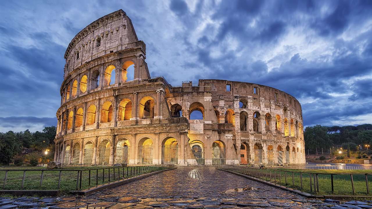 Římské Koloseum skládačky online