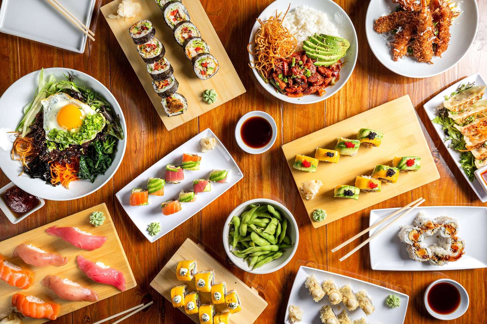 Sushi večeře online puzzle