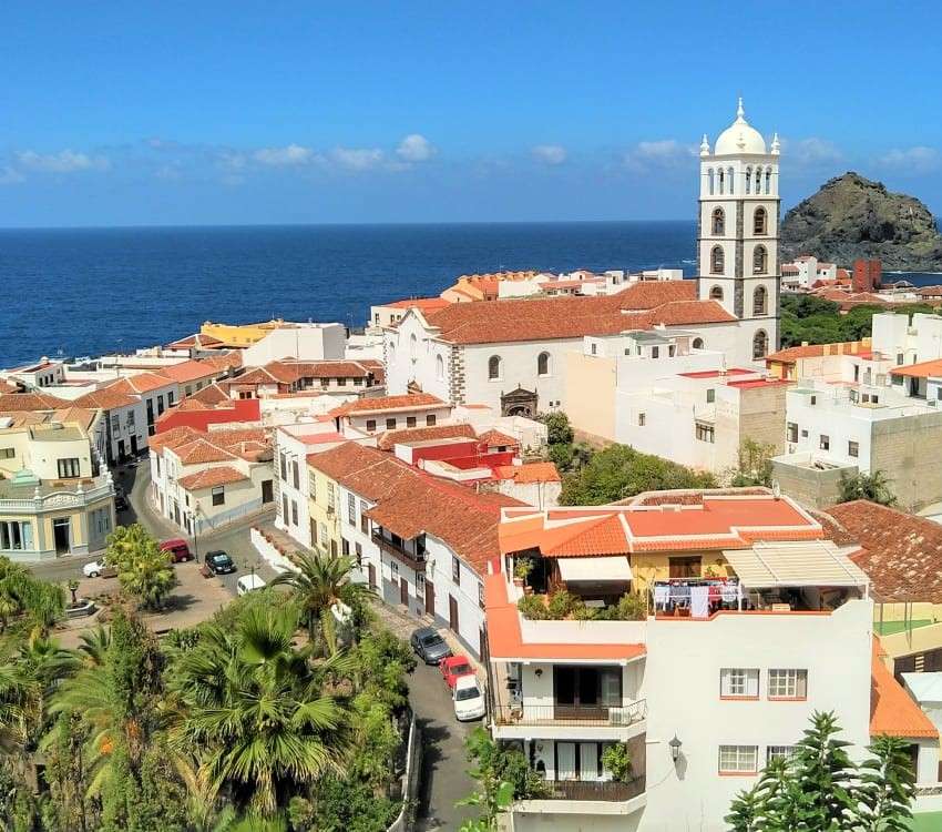 Tenerife. GARACHICO - LA MONTAÑETA rompecabezas en línea