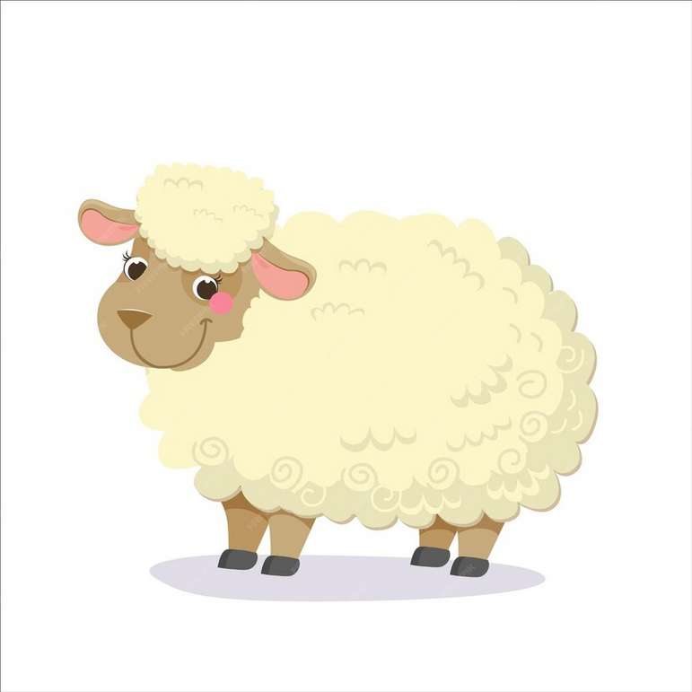 小さな羊 ジグソーパズルオンライン