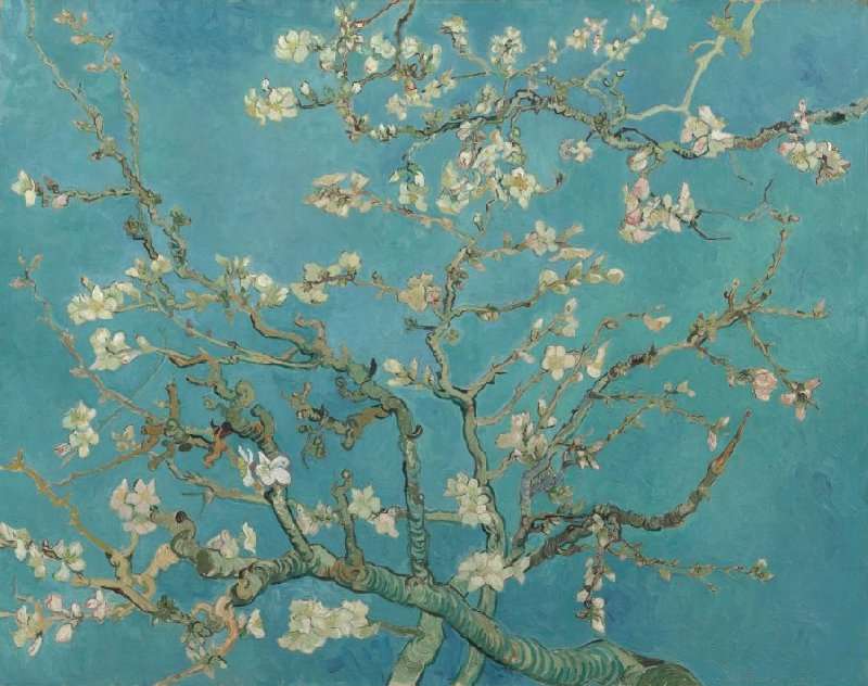 Fleurs épanouies par Van Gogh puzzle en ligne