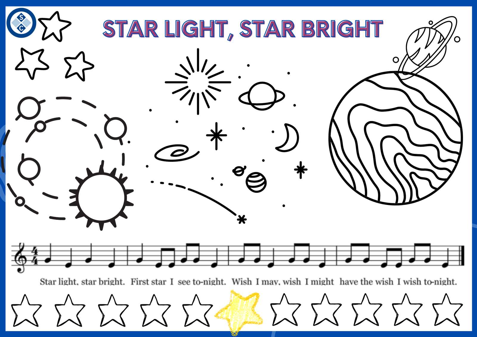 STAR LIGHT, STAR BRIGHT PUZZLE rompecabezas en línea