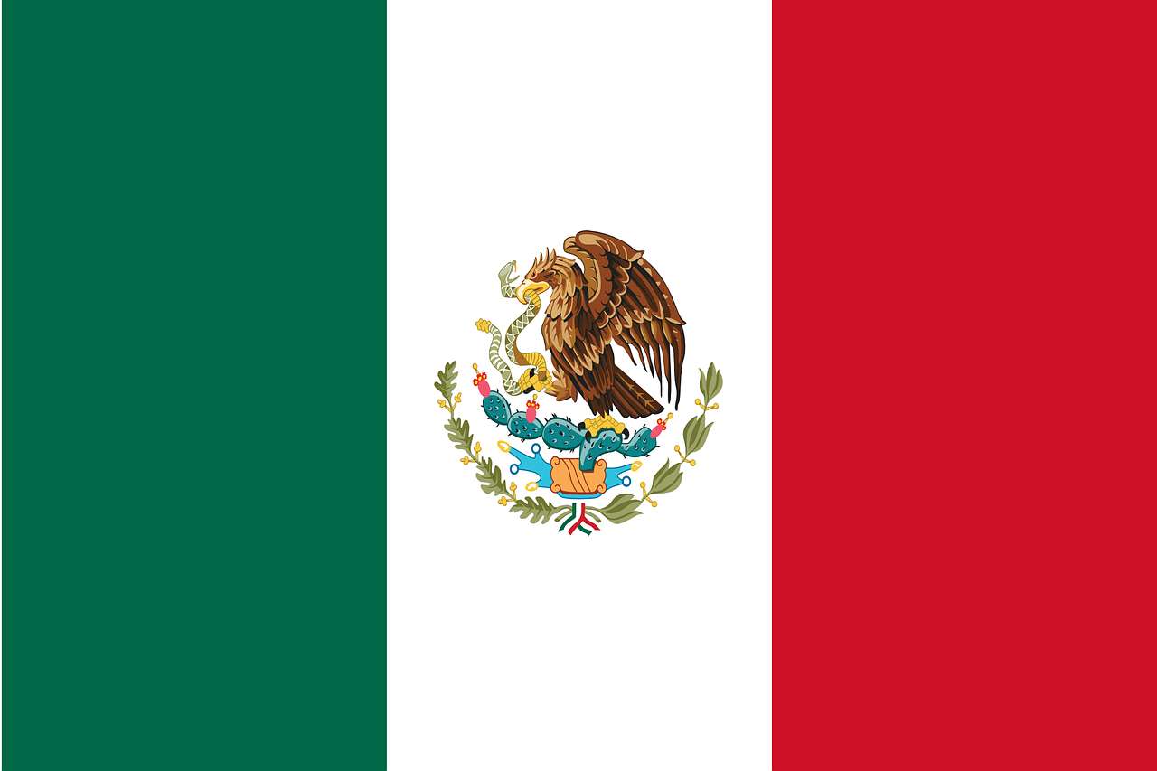 Mexická vlajka skládačky online