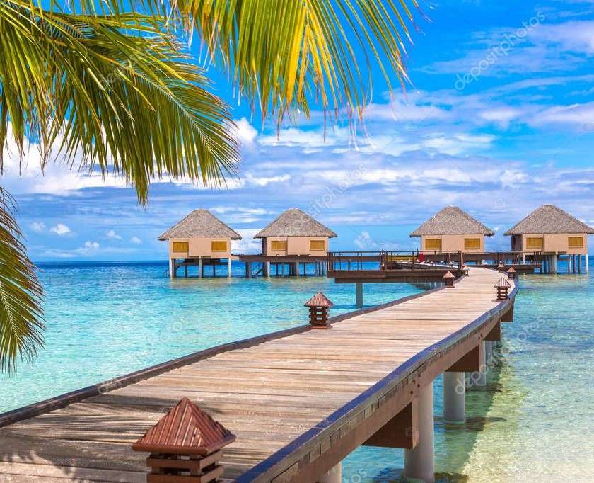 Очарованието на Малдивите онлайн пъзел