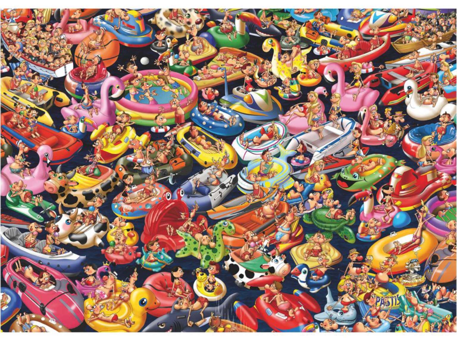 Floating around jigsaw puzzle online