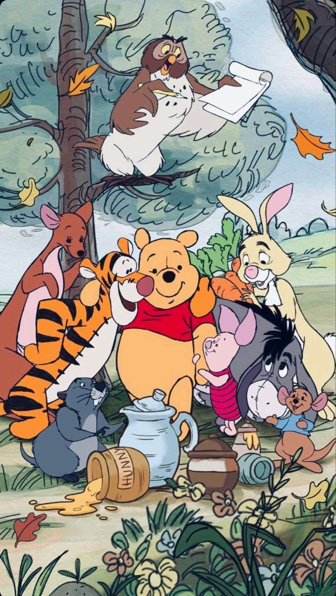Disney cu Winnie the Pooh puzzle online
