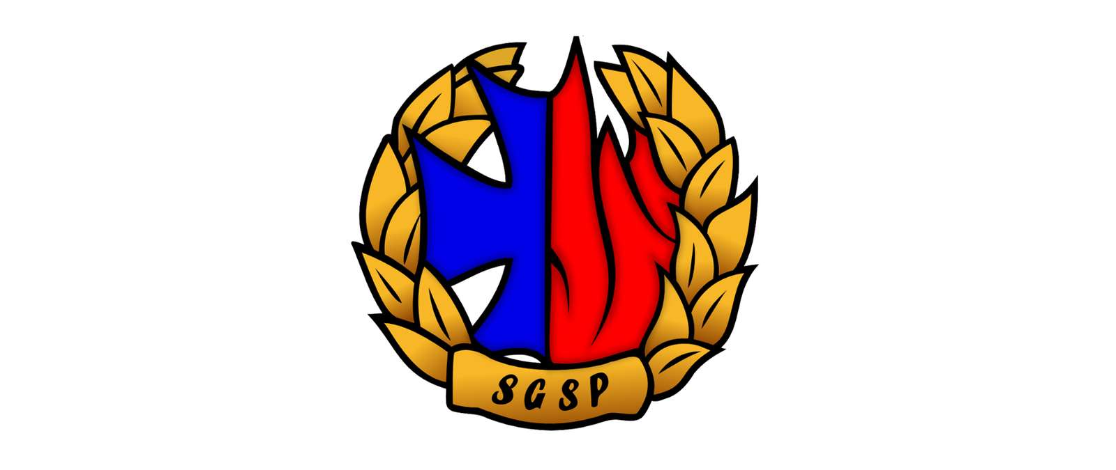 SGSP-Logo der Feuerwehr Online-Puzzle