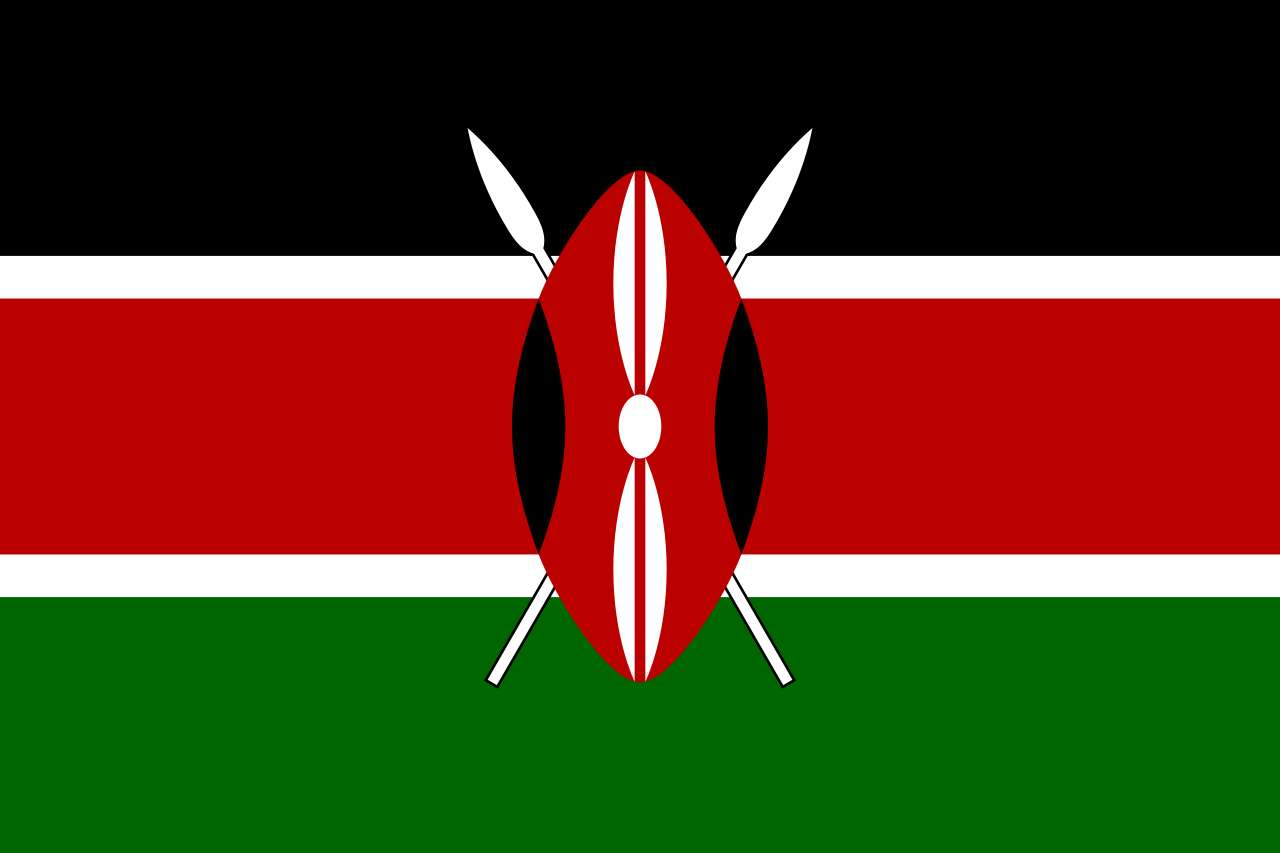 vlajka Keni skládačky online