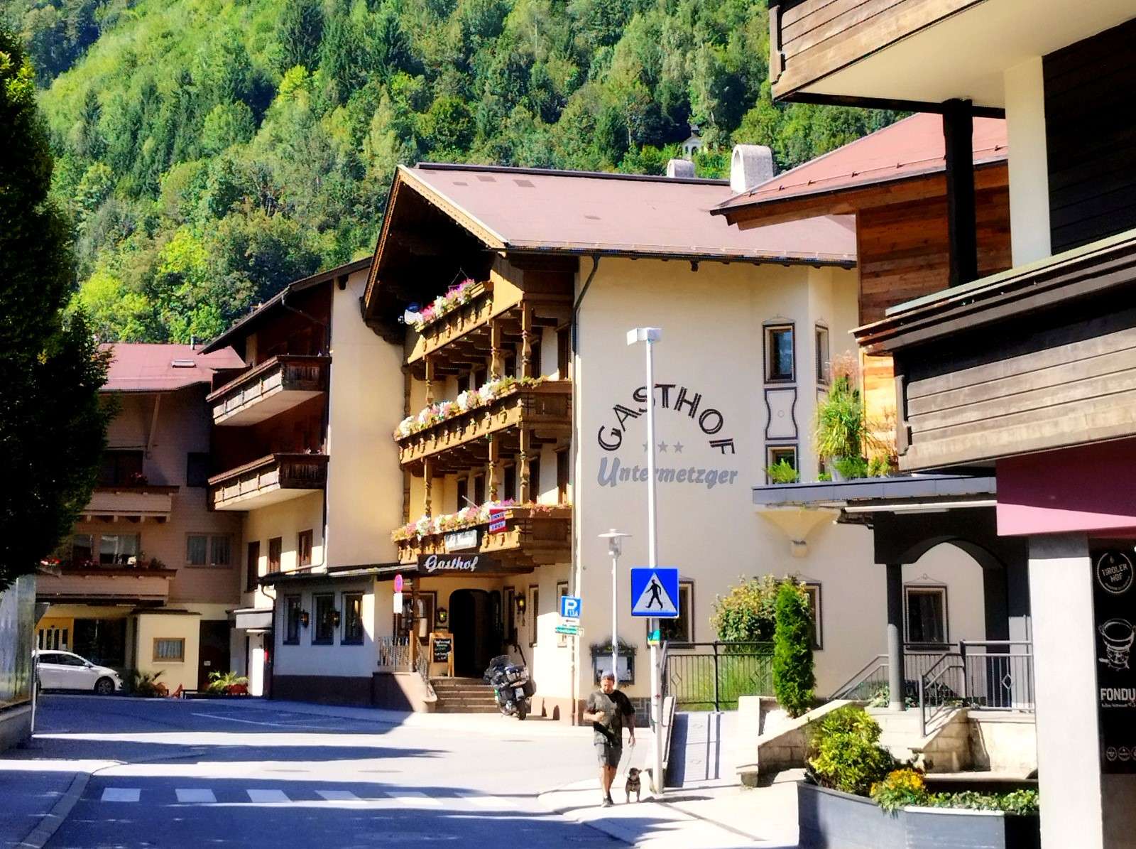 Pension in Zell am Ziller (Tirol, Oostenrijk) legpuzzel online