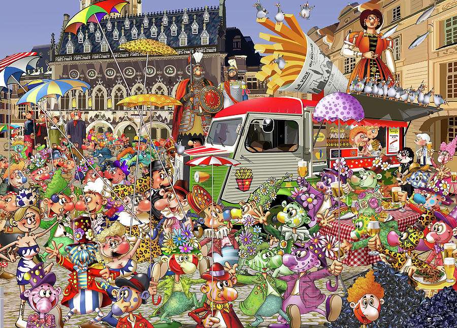 Carnavalul puzzle online