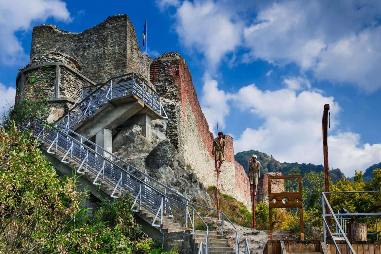 Το πραγματικό κάστρο του Κόμη Δράκουλα online παζλ