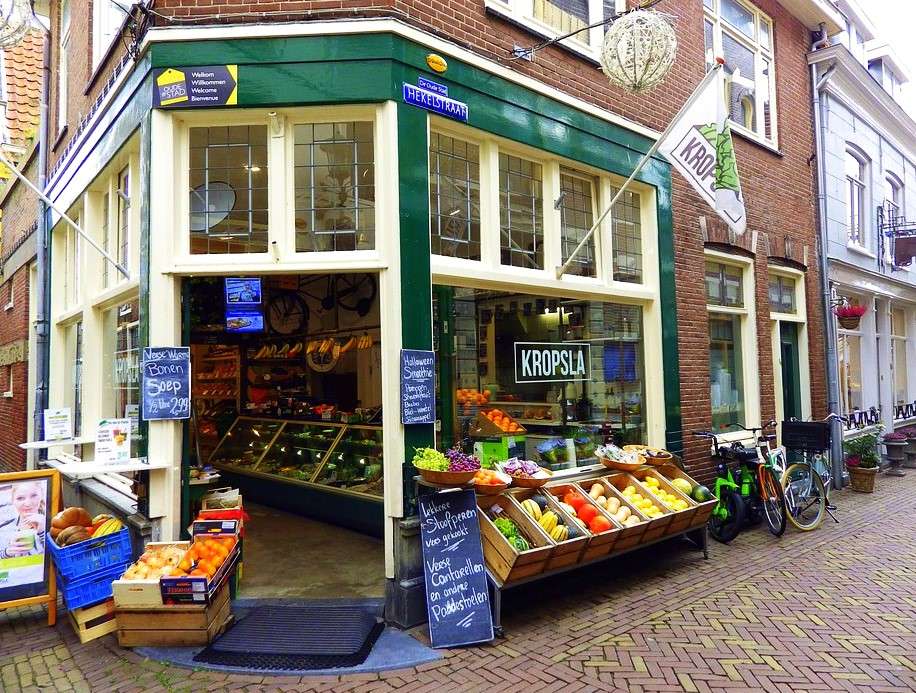 Gemüsehändler (Niederlande) Online-Puzzle