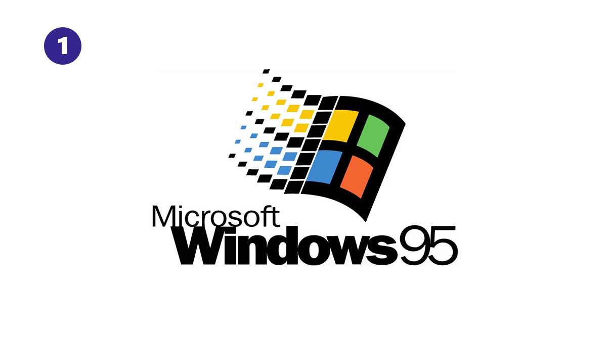 Windows 95 онлайн-пазл