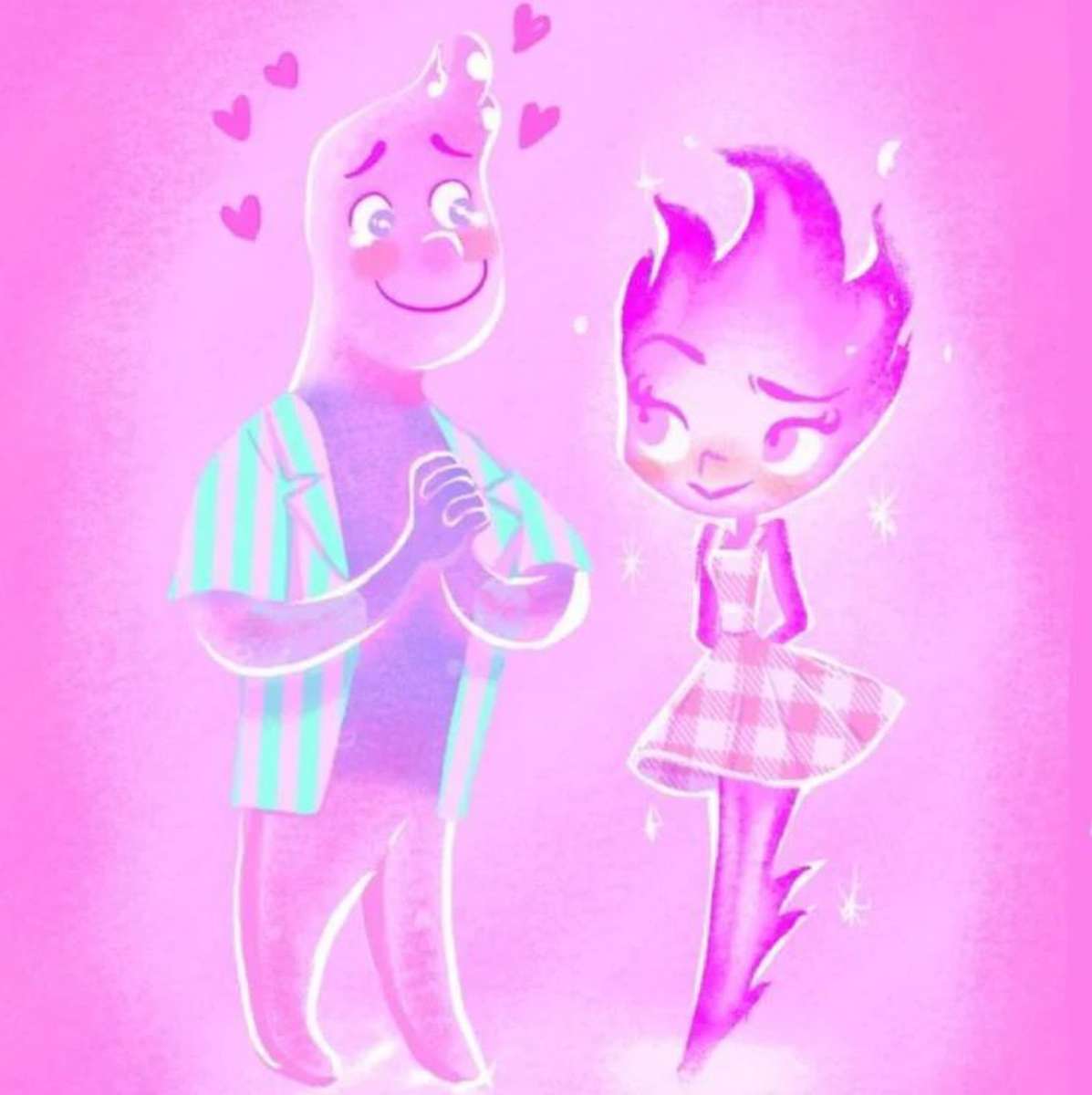 ピンクの愛❤️❤️❤️❤️❤️❤️❤️❤️ オンラインパズル