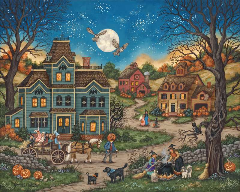 Halloween in città puzzle online