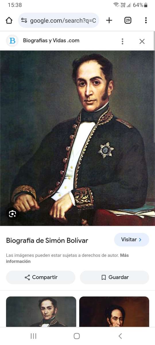 Simón Bolívar rompecabezas en línea