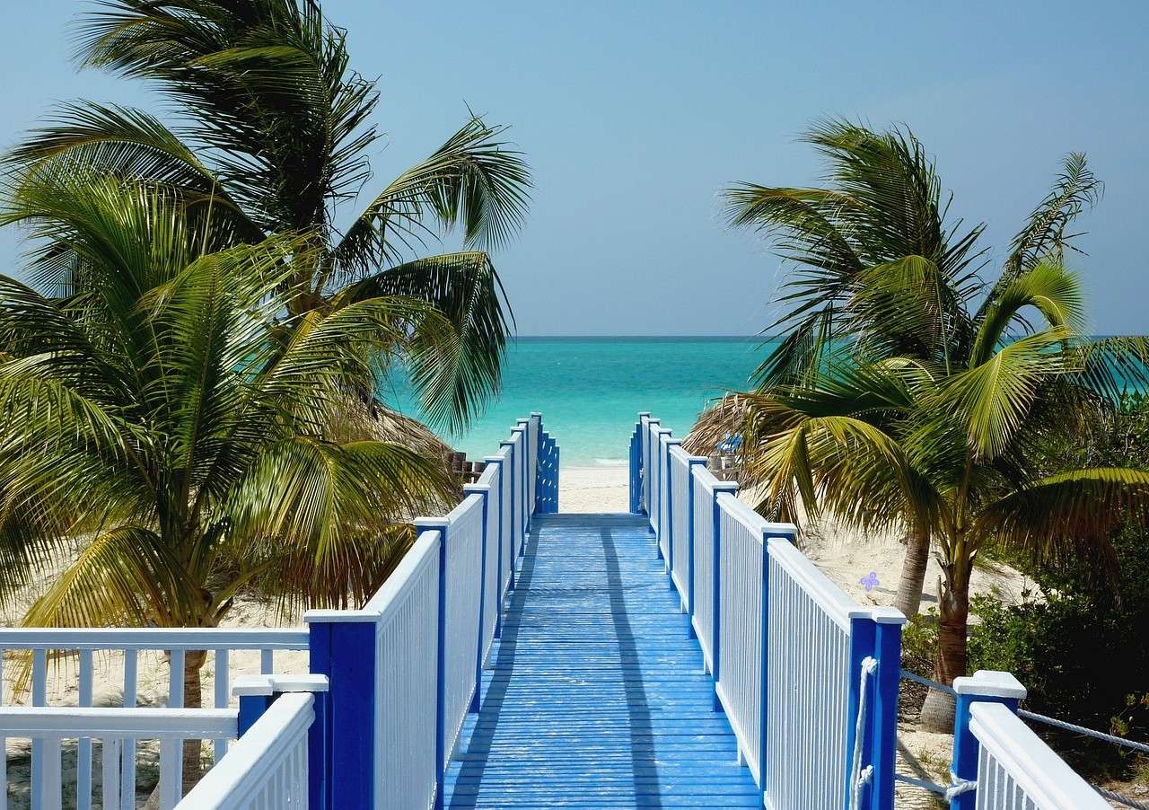 Kuba, natur, hav, strand pussel på nätet