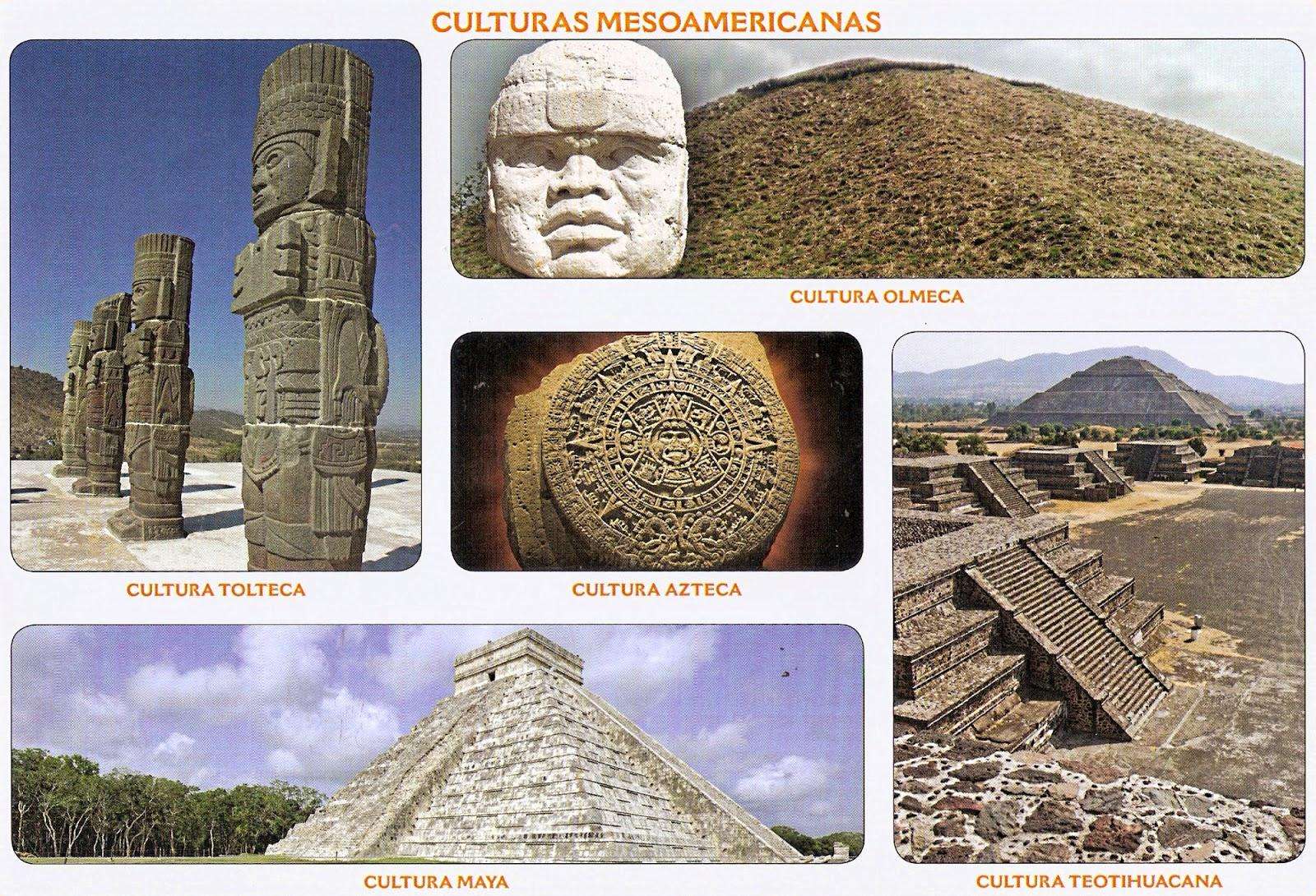 Мезоамериканські культури онлайн пазл