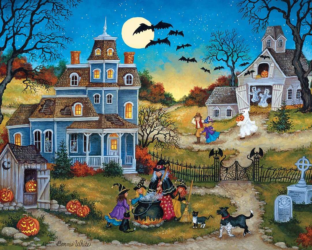 Halloween in città puzzle online