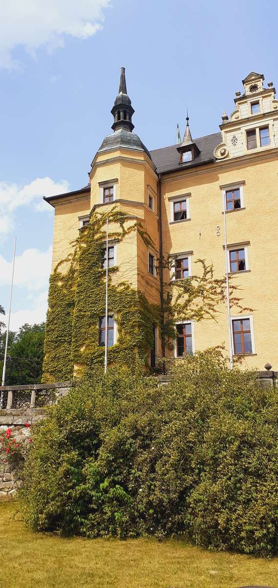 edificio del castillo rompecabezas en línea