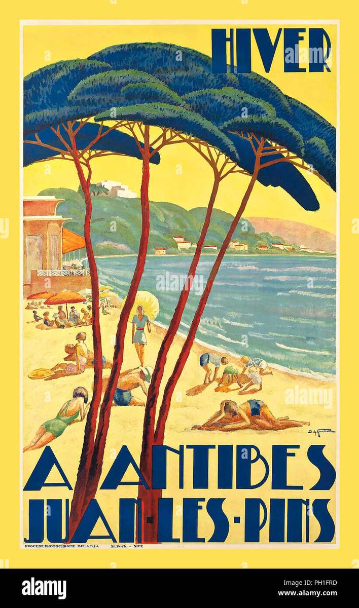 Antibes Juan-les-Pins Online-Puzzle