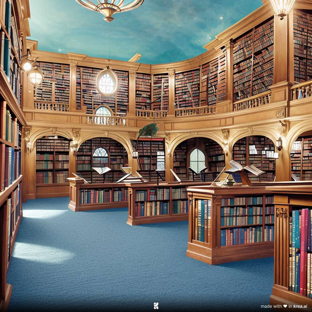 Biblioteca rompecabezas en línea