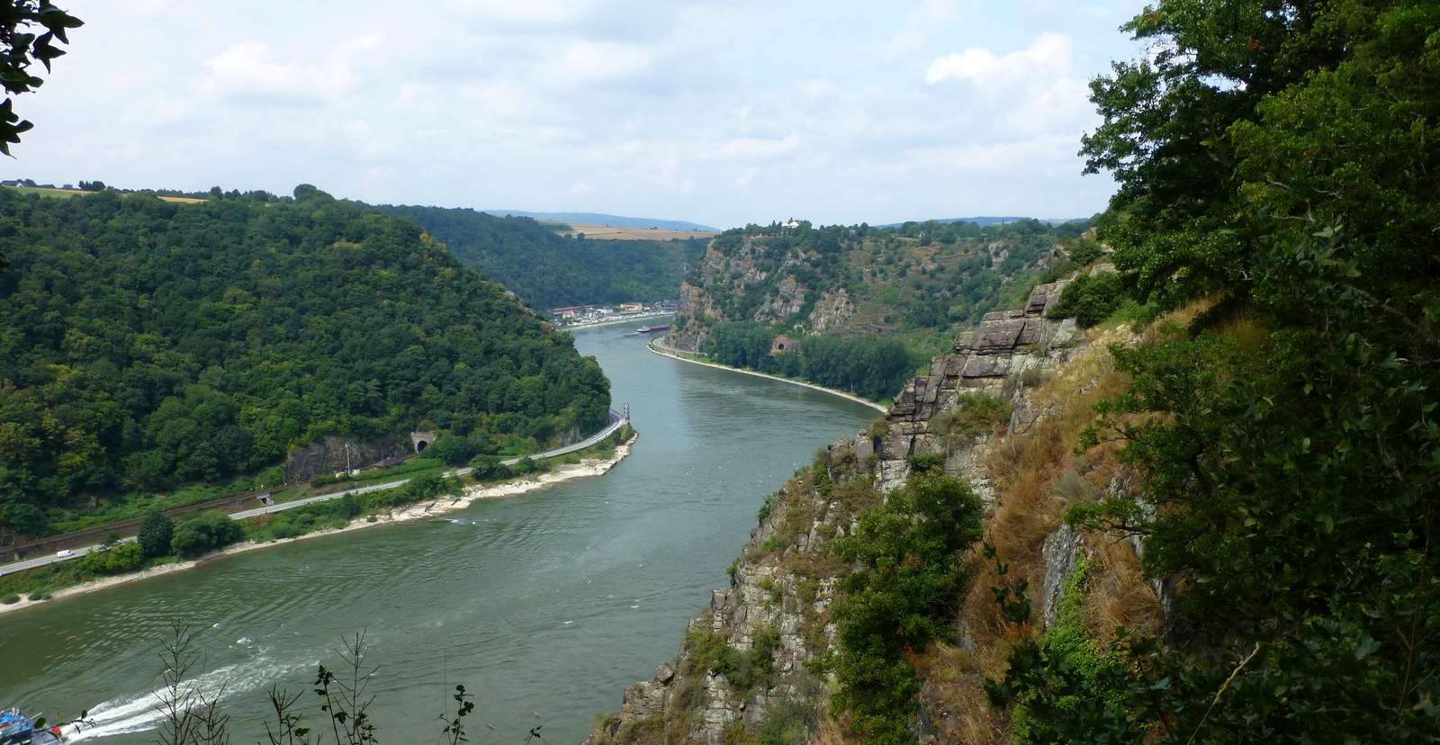 Panorama del Rin rompecabezas en línea