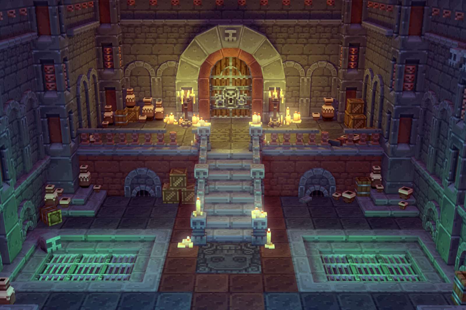 Pixel-Dungeon Puzzlespiel online