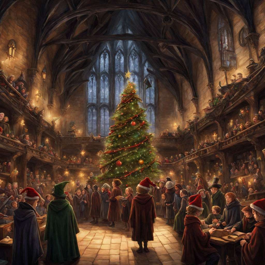 Christmas in the Great Hall online puzzle