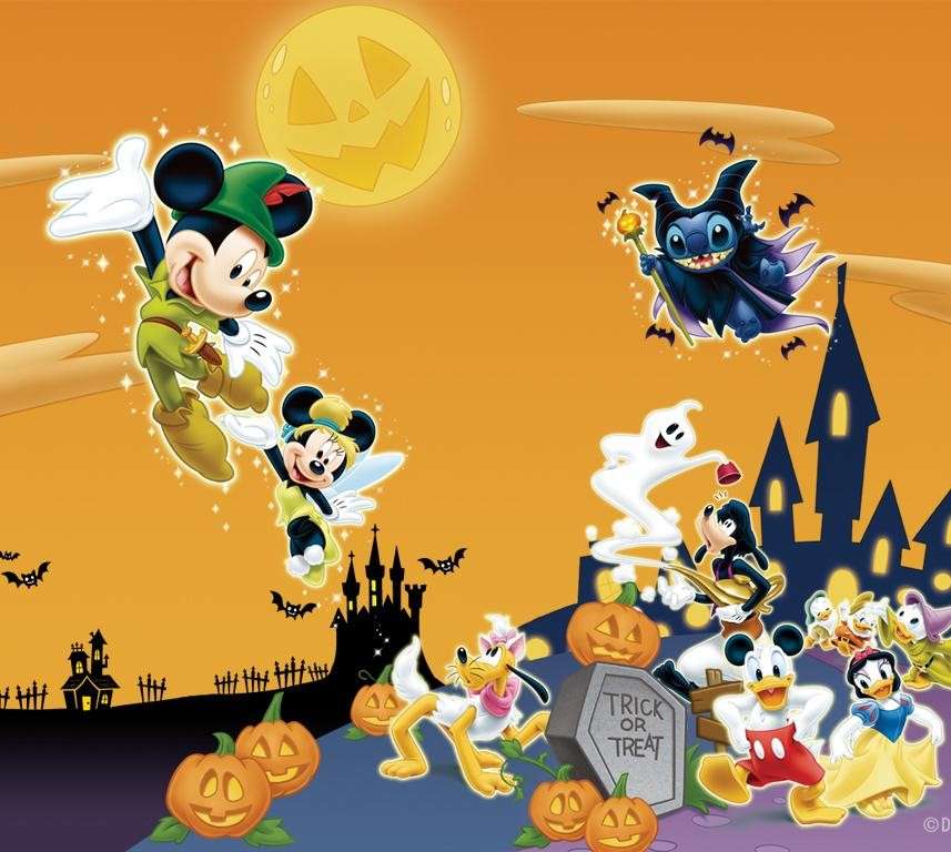 Disney för Halloween Pussel online
