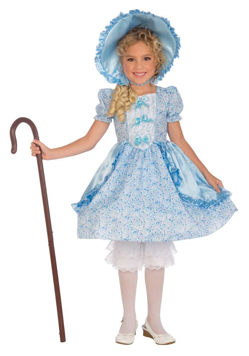 Costume da bambino Little Bo Peep del libro di fiabe (M) puzzle online