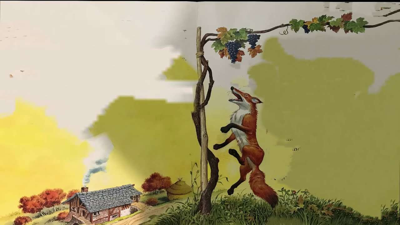Der Fuchs und die Trauben Online-Puzzle