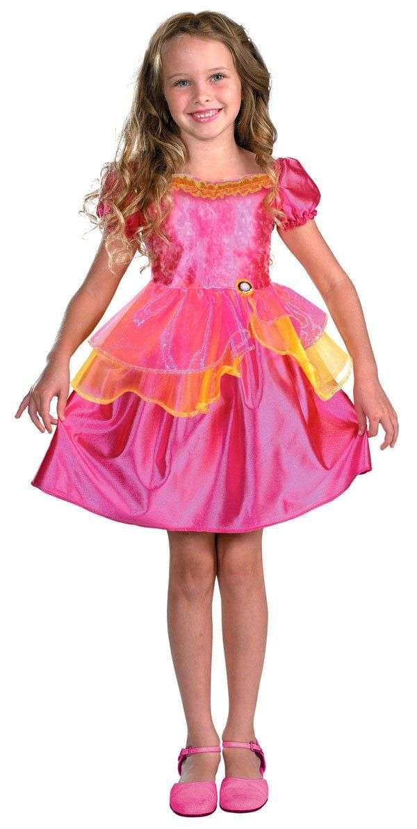 Costume da Barbie per bambina Liana, bambina media ** Individua puzzle online