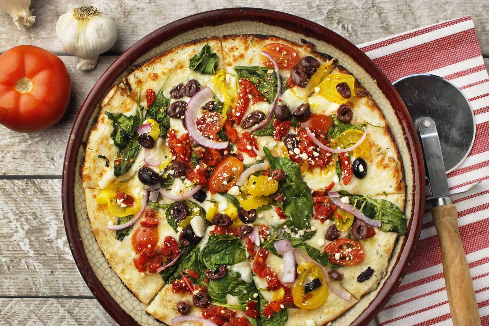 Pizza mediteraneana puzzle online