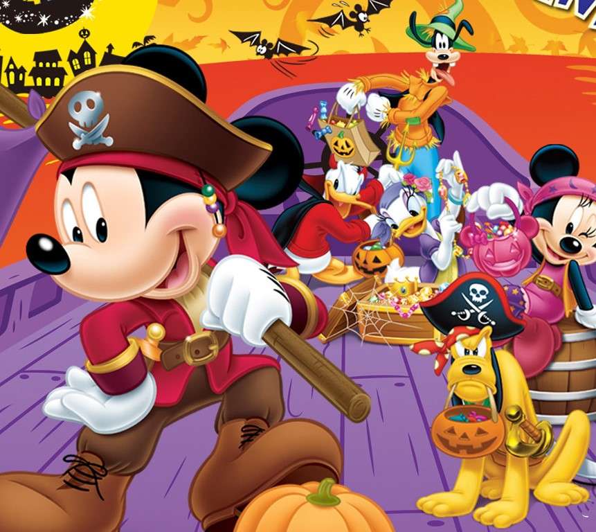 Disney pentru Halloween jigsaw puzzle online