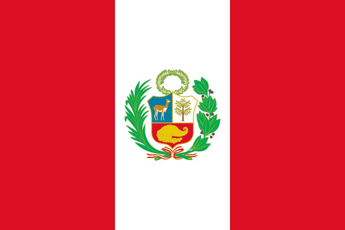 Le drapeau du Pérou puzzle en ligne