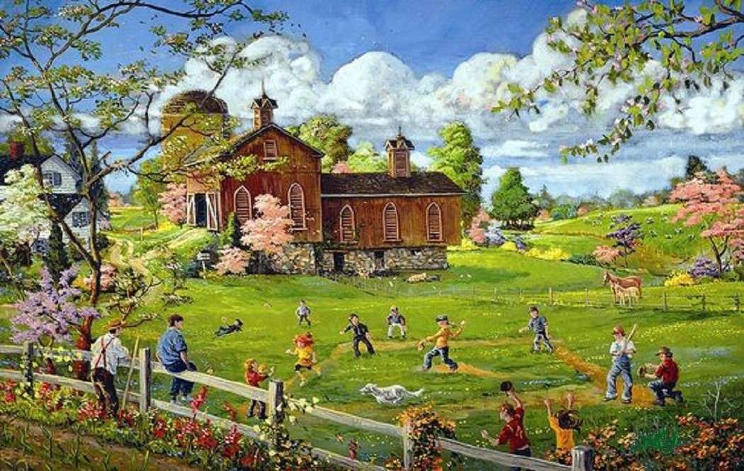 playing in the meadow jigsaw puzzle online