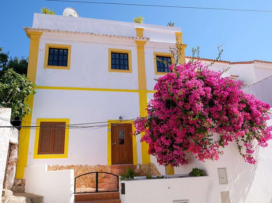 Къща на гръцки остров онлайн пъзел
