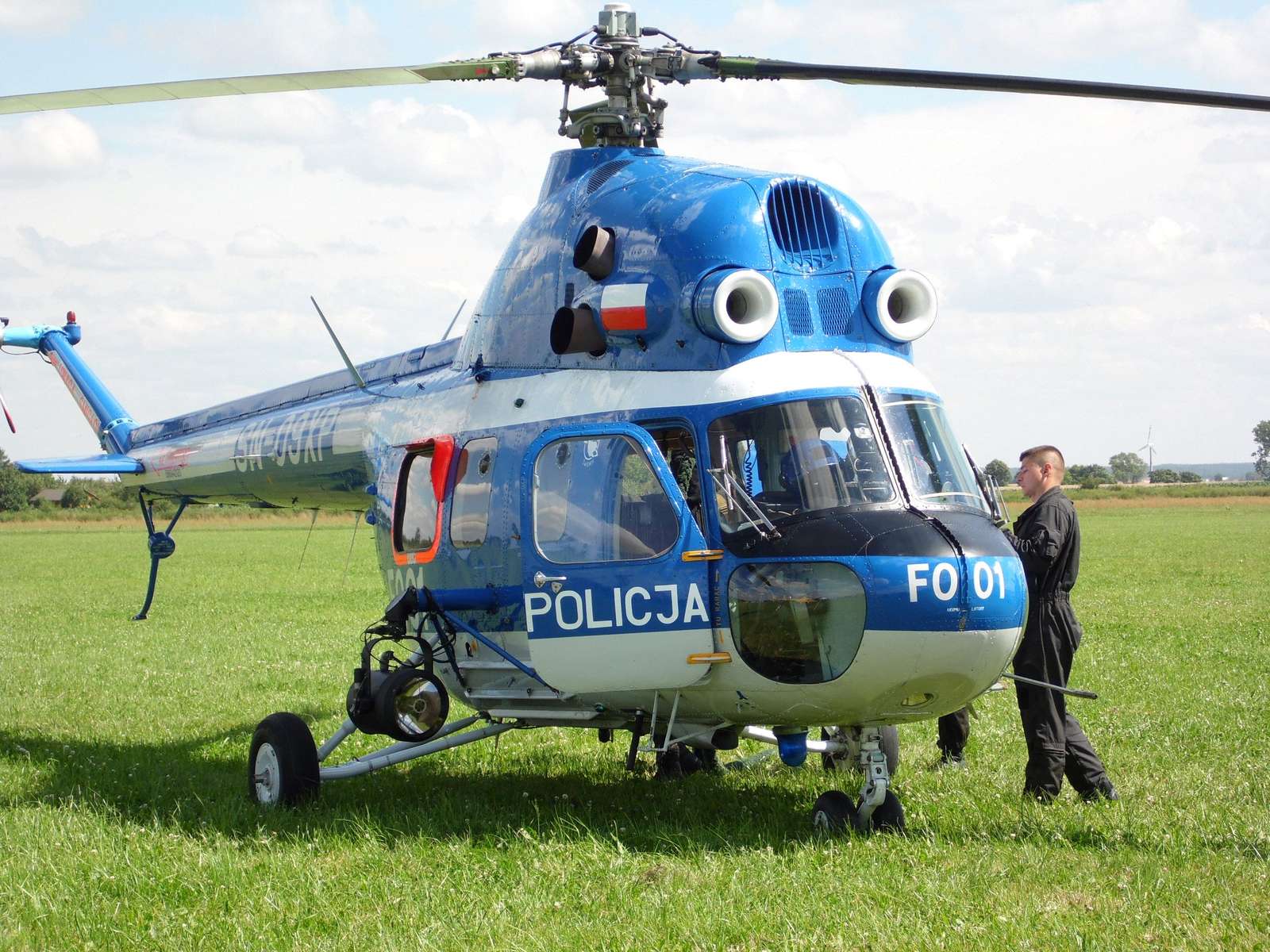 Helicóptero da polícia puzzle online