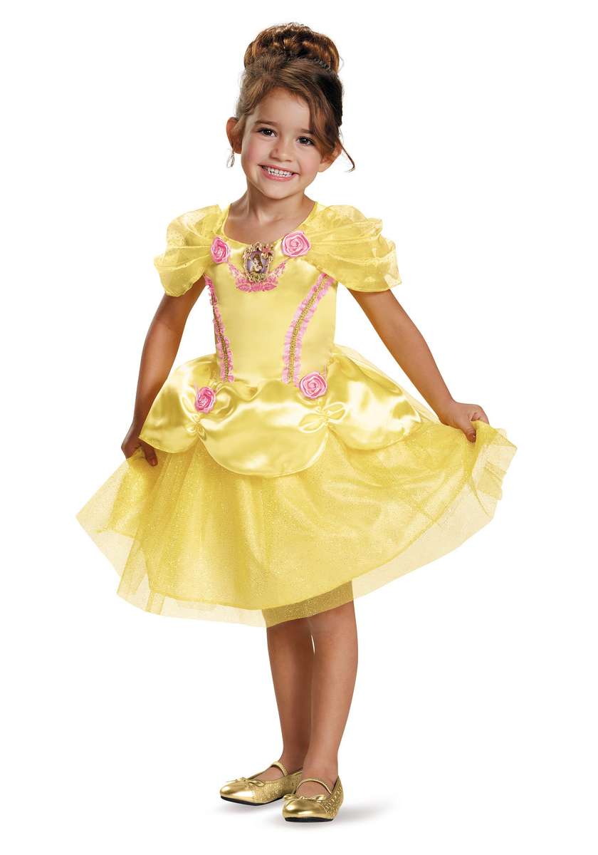 Costume classico da bambina di Belle puzzle online