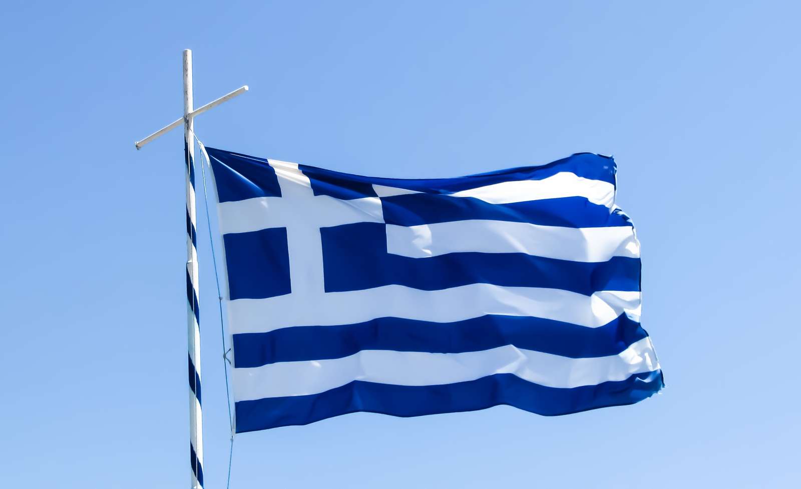 Griechische Flagge Online-Puzzle