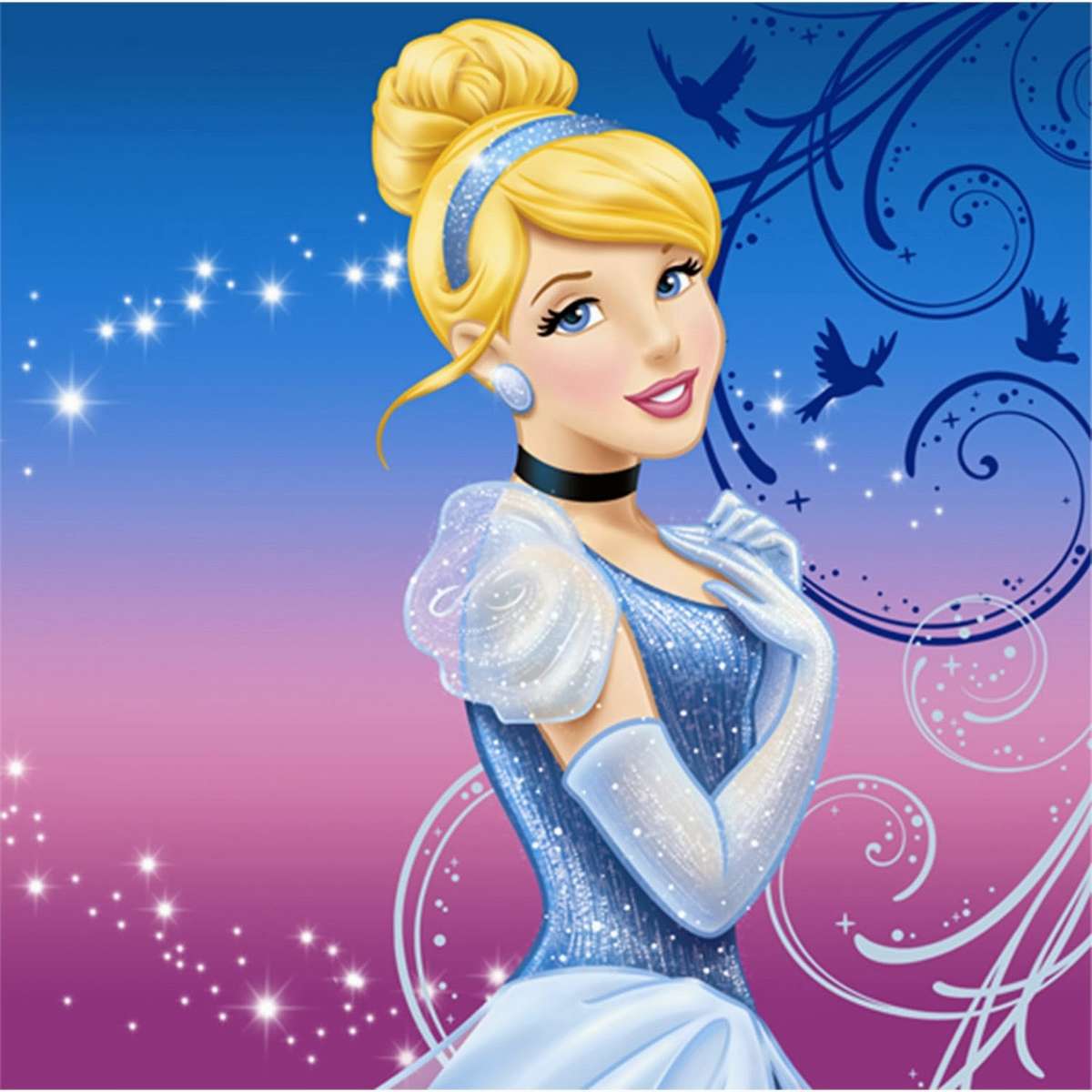 Disney Aschenputtel-Prinzessin-Puzzle Online-Puzzle