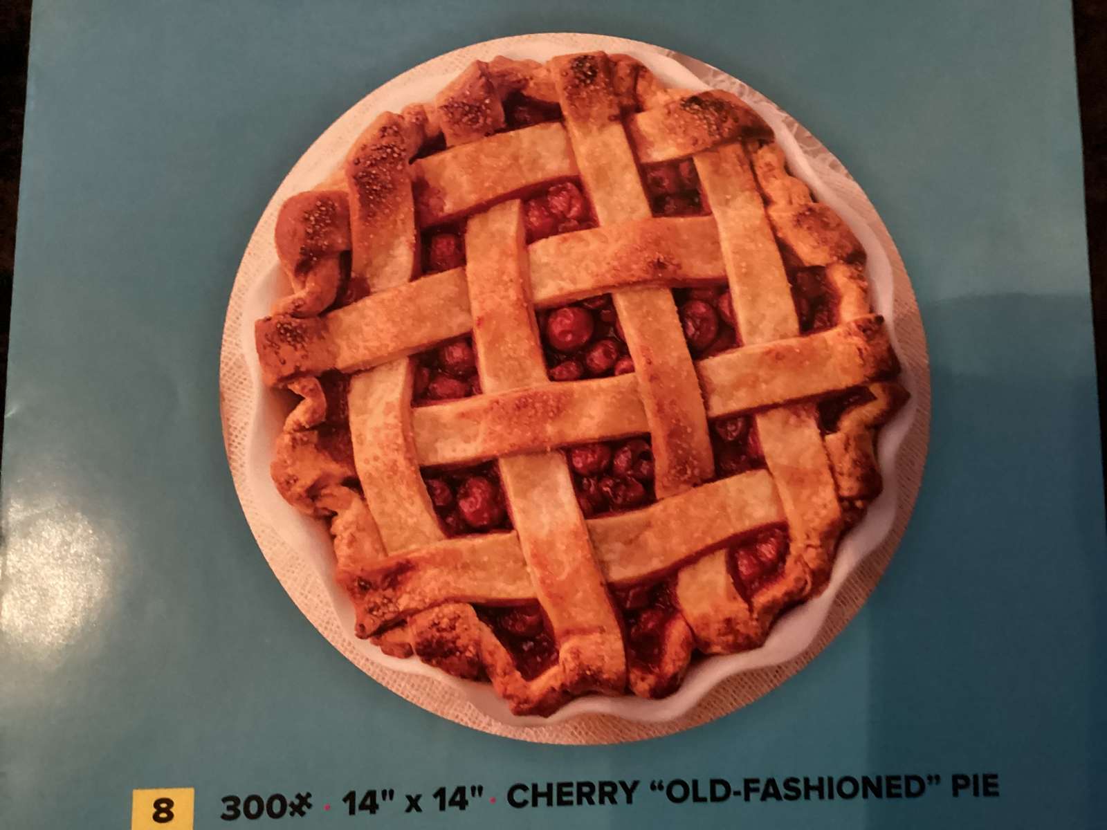 Головоломка з вишневим пирогом пазл онлайн