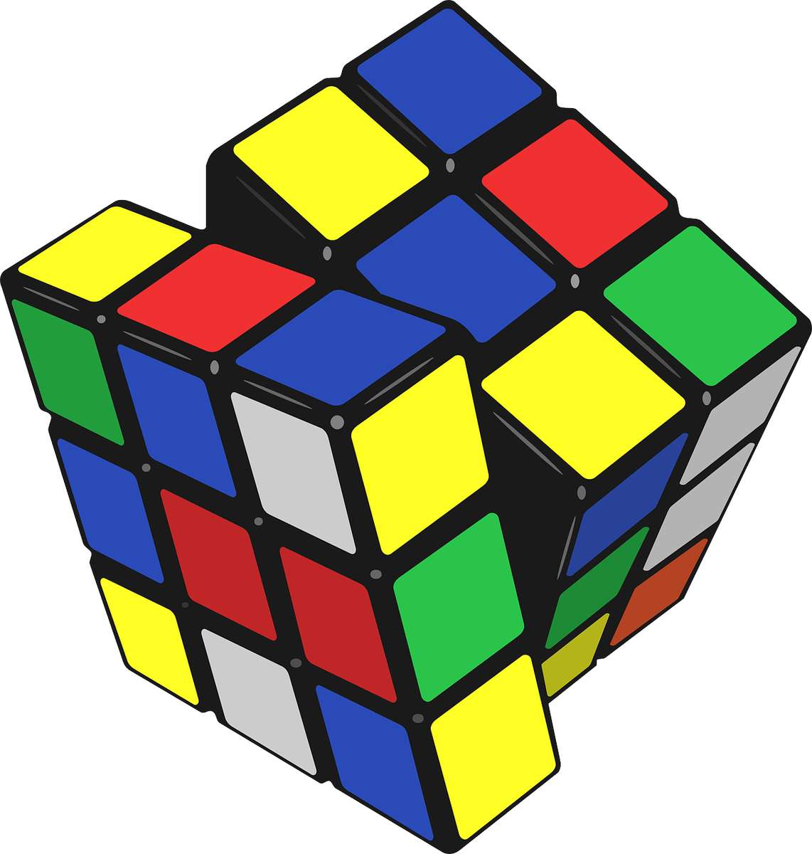Rubik-Cube puzzle en ligne