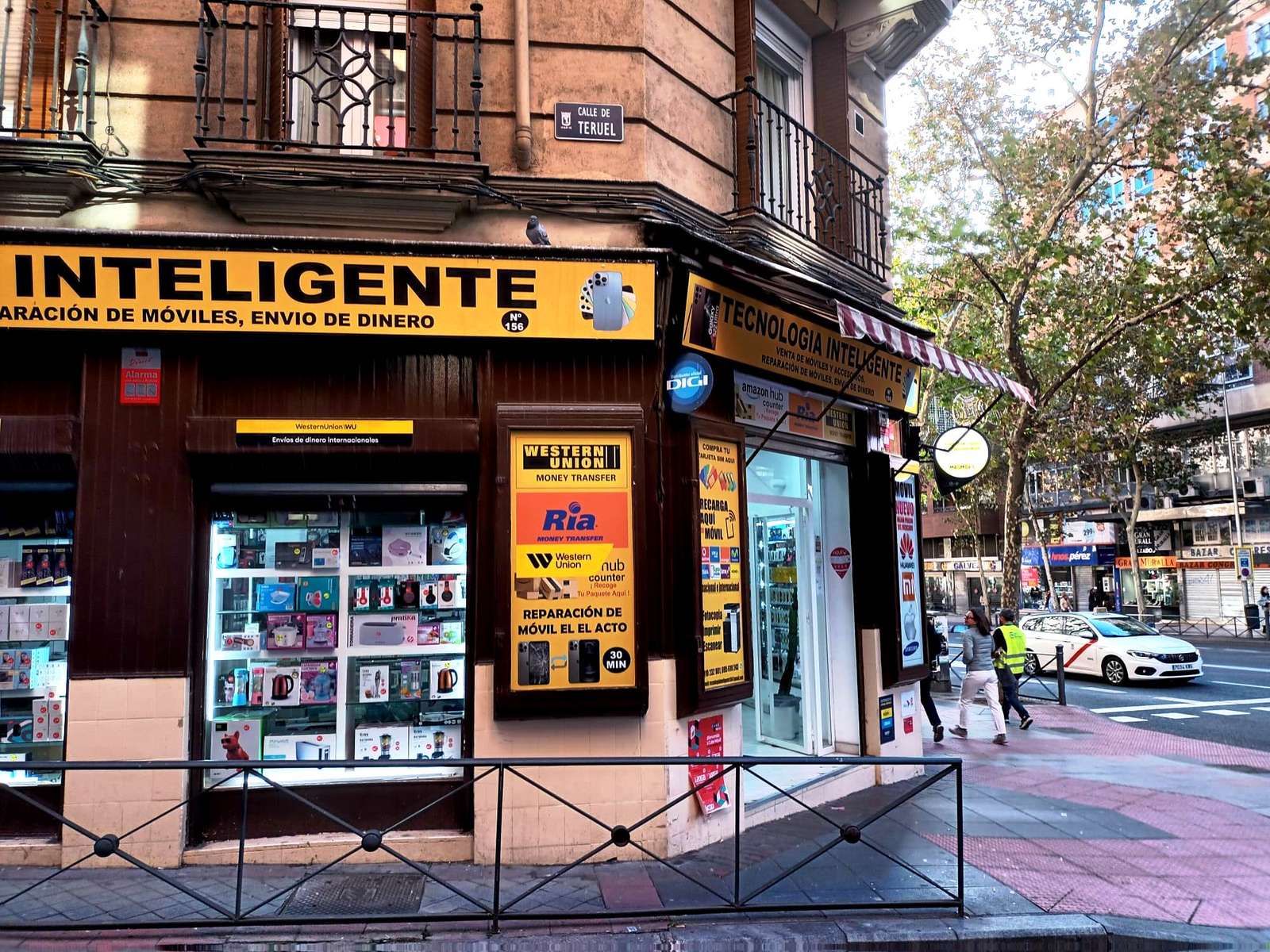 Teruel utca, Madrid online puzzle