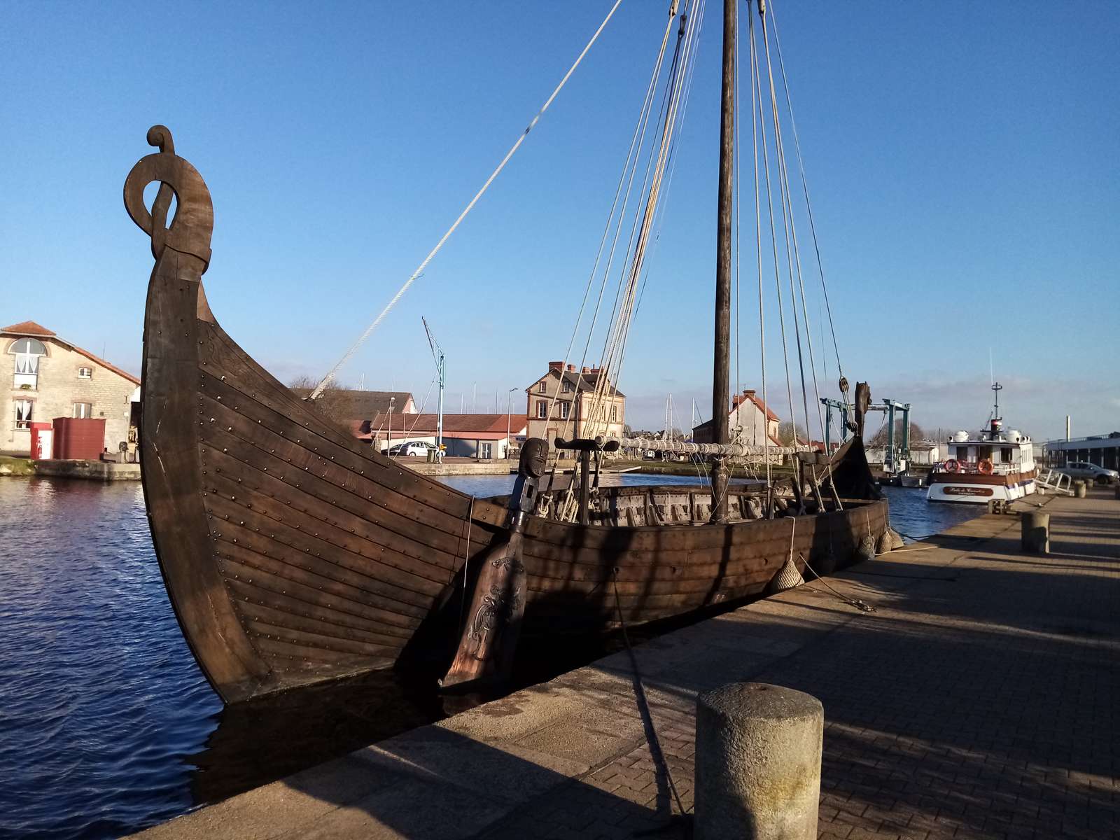 Viking longship skládačky online