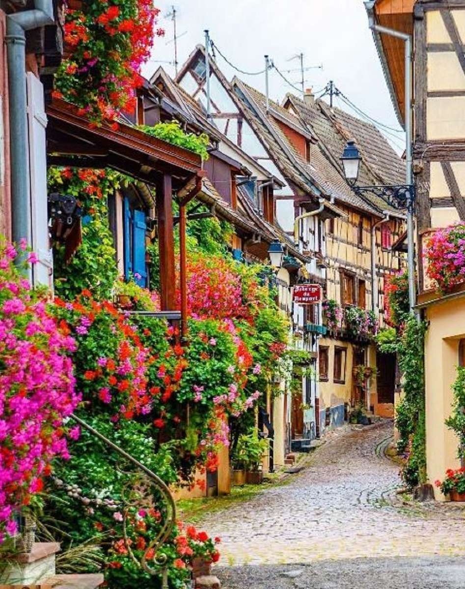 Eguisheim-Frankrijk online puzzel
