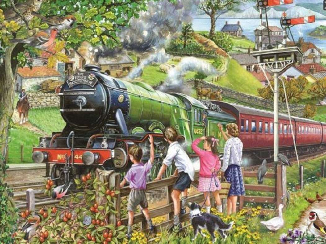 the train passes jigsaw puzzle online