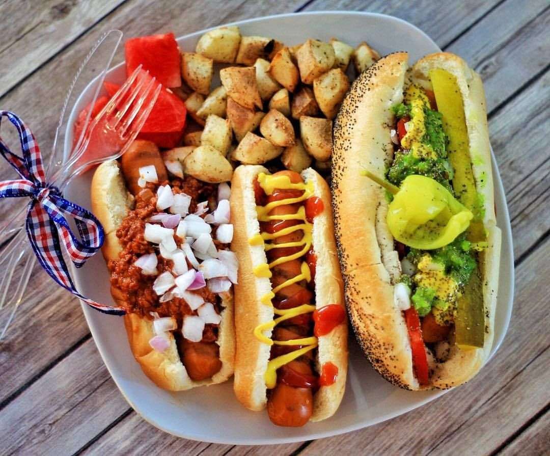 Hotdogy na oběd online puzzle