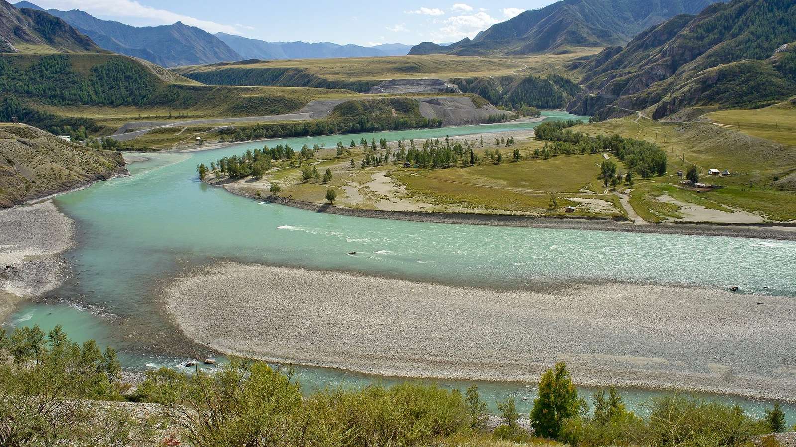 Altai, río rompecabezas en línea